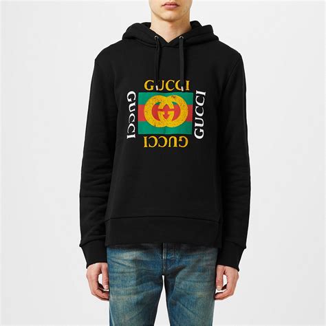 gucci logo hoodie fake|Gucci hoodie images.